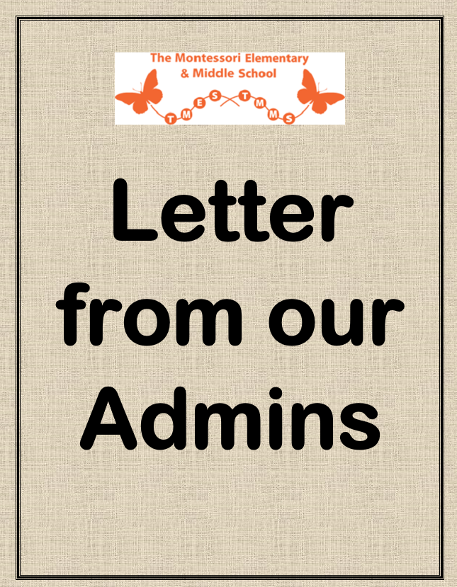 Letter from our Admins- July 28, 2021